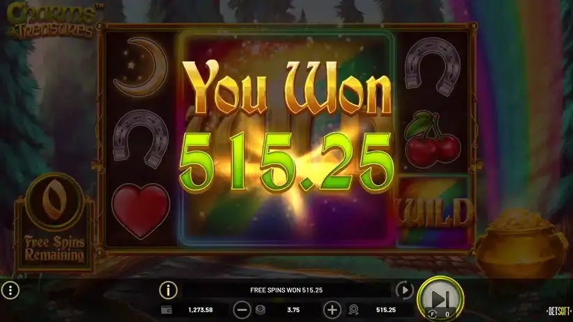 Charms & Treasures slot screenshot 5