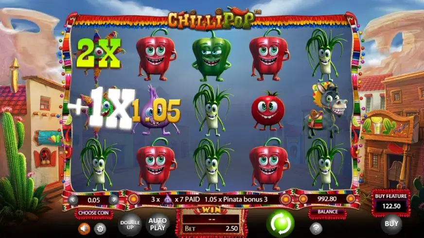Chilli Pop slot screenshot 2