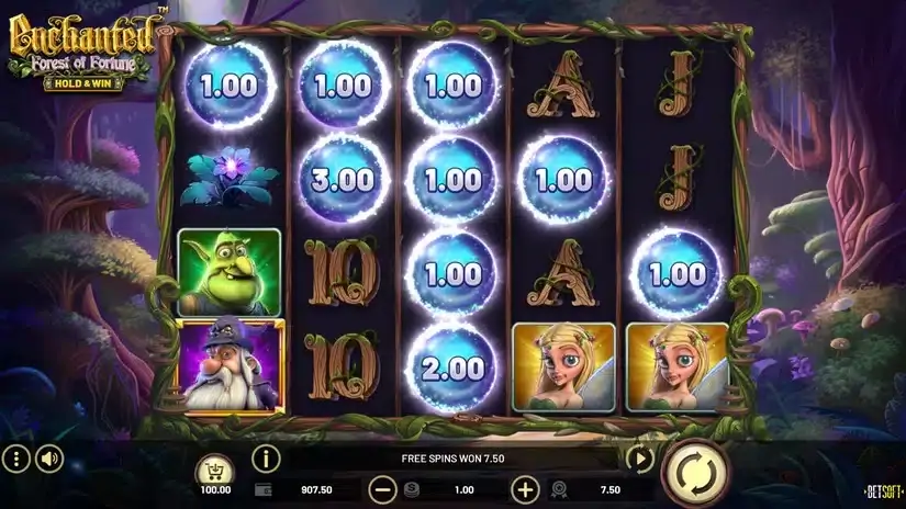 Enchanted: Forest of Fortune slot screenshot 