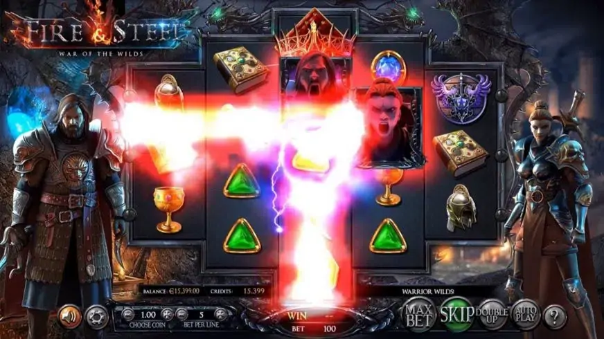 Fire & Steel slot screenshot 1