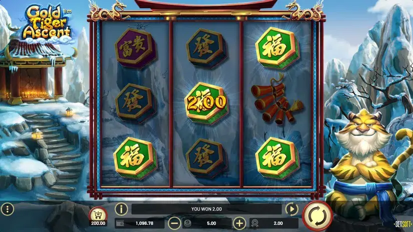 Gold Tiger Ascent slot screenshot 2