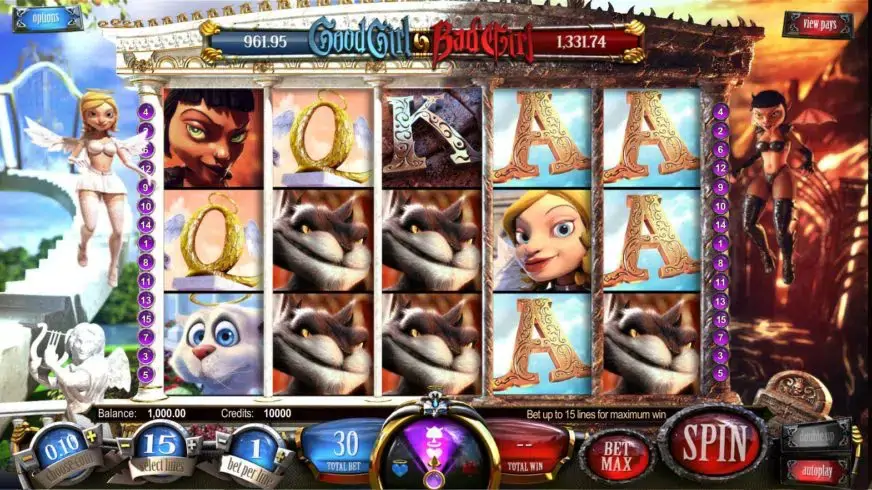 Good Girl Bad Girl slot screenshot 2