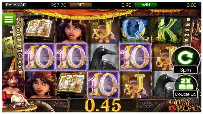 Gypsy Rose slot screenshot 3