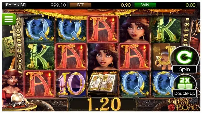 Gypsy Rose slot screenshot 2