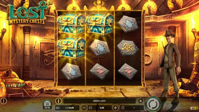 Lost Mystery Chests slot screenshot 2