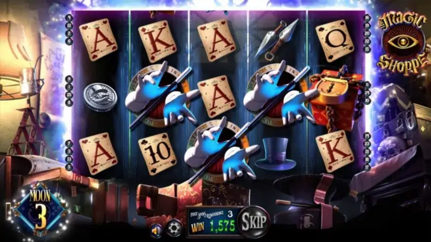 The Magic Shoppe slot screenshot 