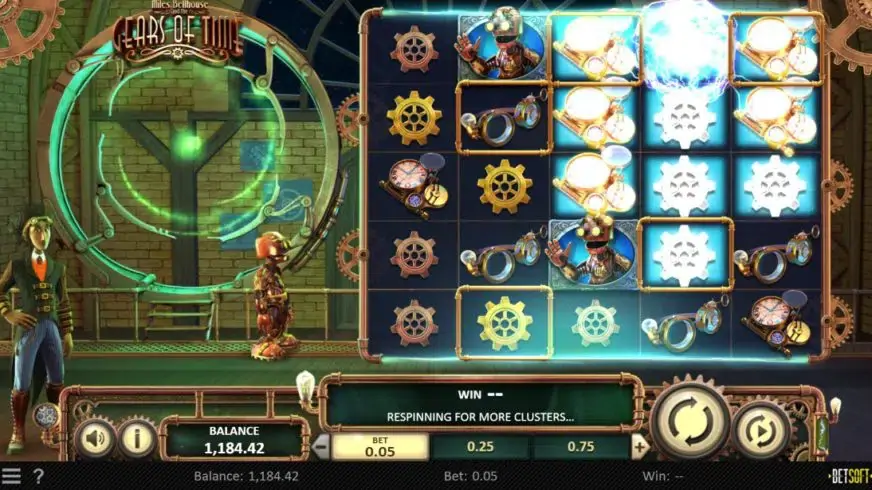 Miles Bellhouse and the Gears of Time slot screenshot 2