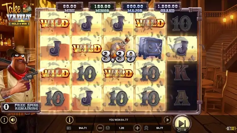 Take The Vault – HOLD & WIN slot screenshot 6