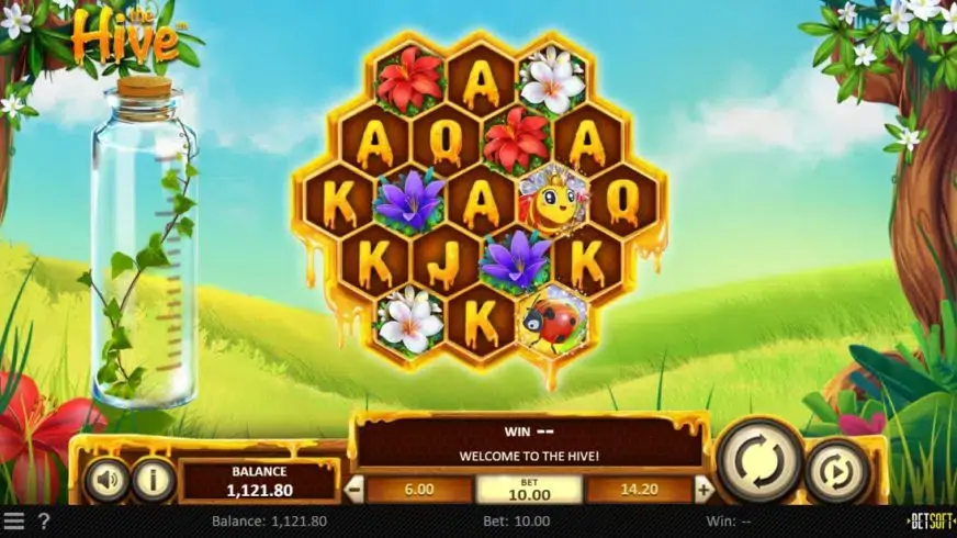 The Hive slot screenshot 