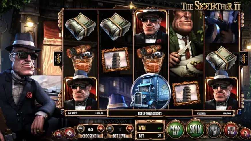 The Slotfather Part 2 slot screenshot 1