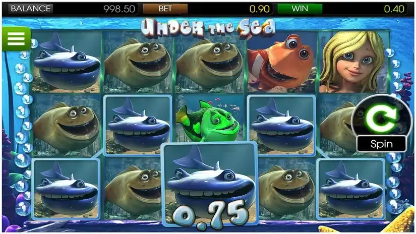 Under the Sea slot screenshot 4