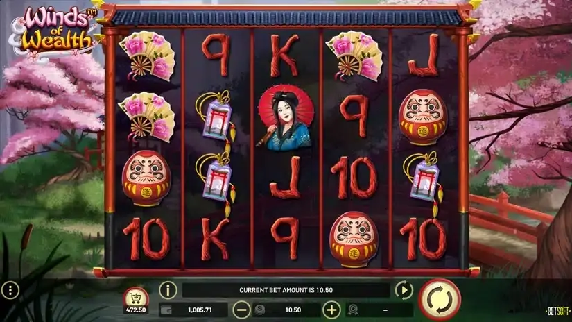 Winds of Wealth slot screenshot 1