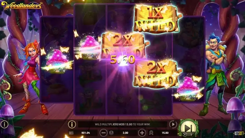 Woodlanders slot screenshot 