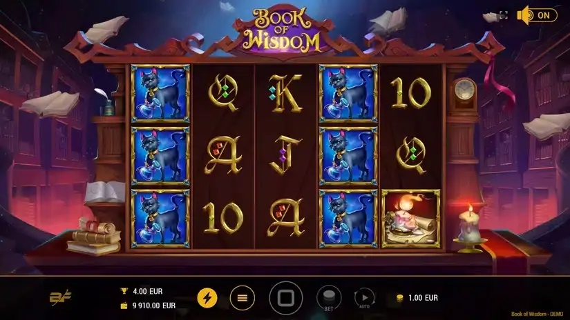 Book of Wisdom slot screenshot 3