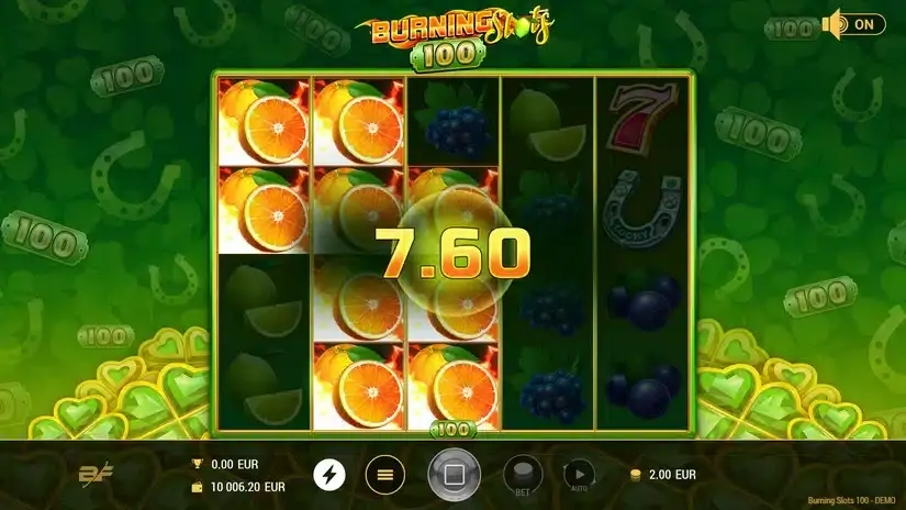 Burning Slots 100 slot screenshot 4