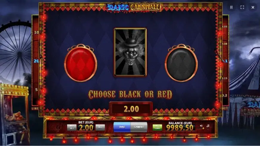 Dark Carnivale slot screenshot 2