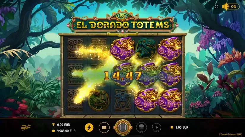 El Dorado Totems slot screenshot 2