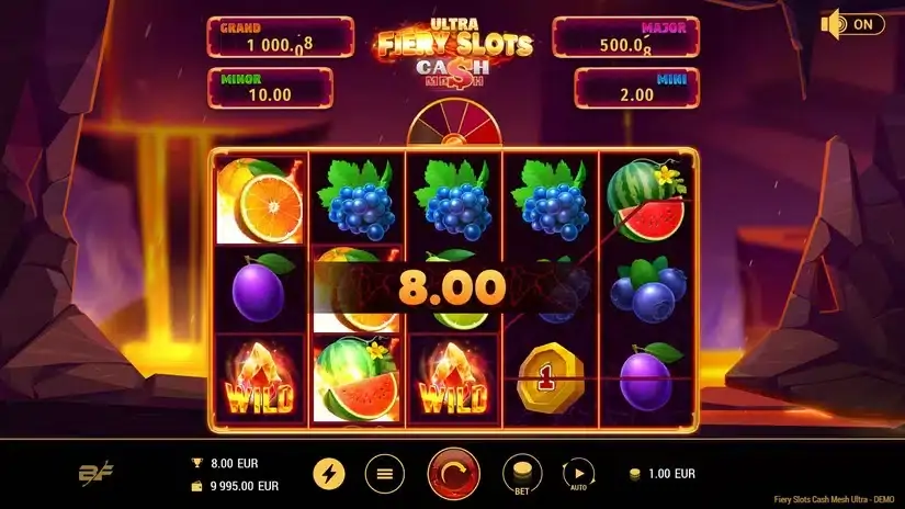 Fiery Slots Cash Mesh Ultra slot screenshot 2