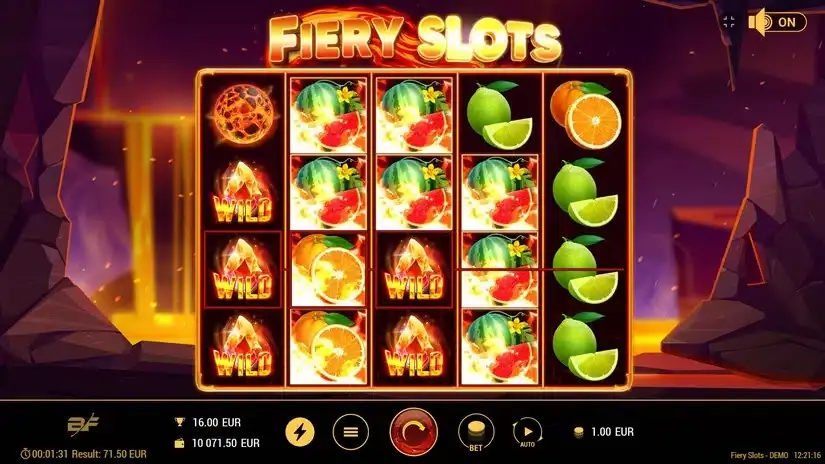 Fiery Slots slot screenshot 2