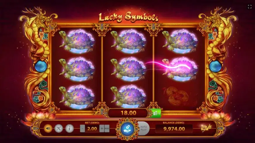 Lucky Symbols slot screenshot 2