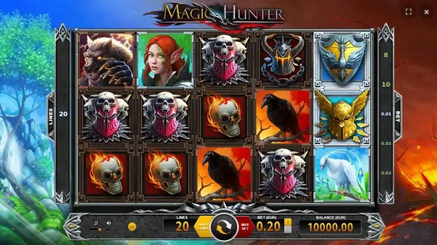 Magic Hunter slot screenshot 