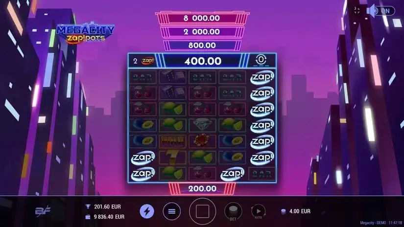 Megacity slot screenshot 8