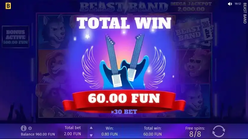 Beast Band slot screenshot 