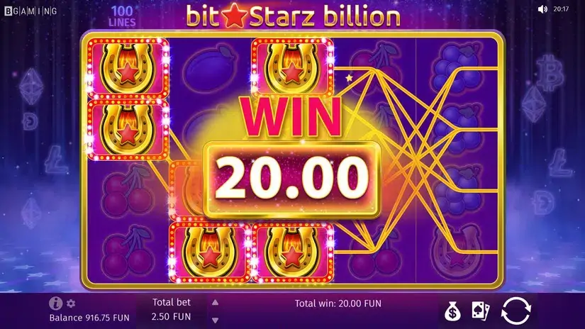 Bitstarz Billion slot screenshot 5