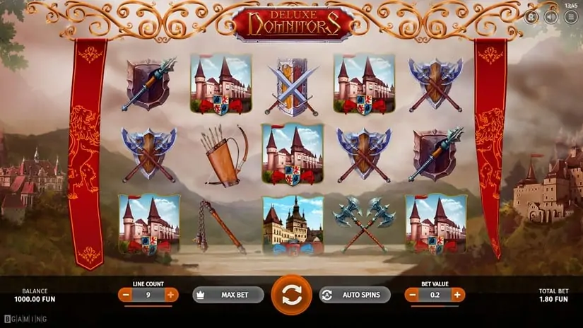 Domnitors Deluxe slot screenshot 2