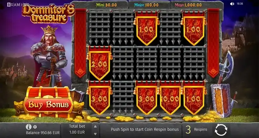 Domnitors Treasure slot screenshot 4