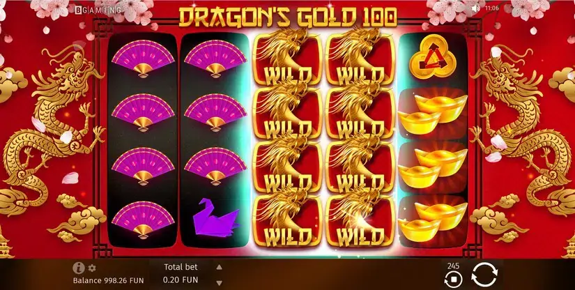 Dragon’s Gold 100 slot screenshot 4