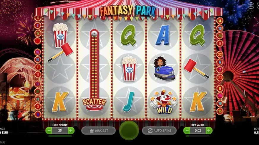 Fantasy Park slot screenshot 2