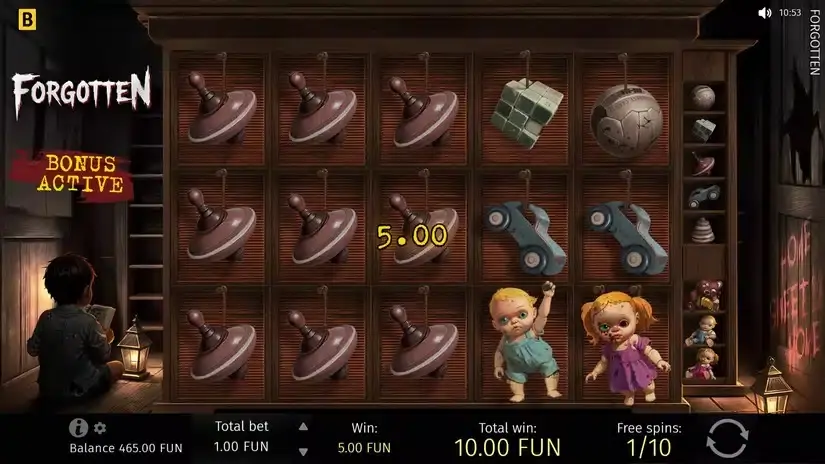 Forgotten slot screenshot 4