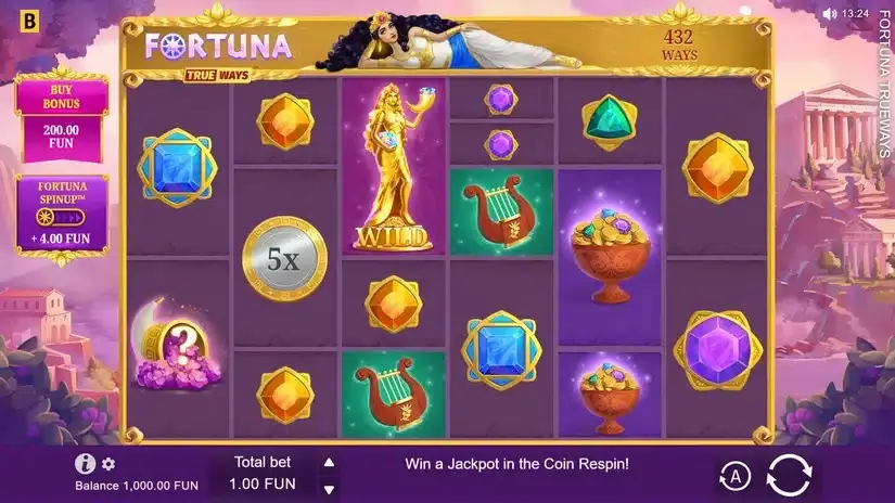 Fortuna Trueways slot screenshot 
