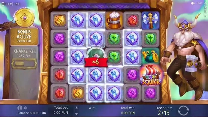 Gemhalla slot screenshot 4