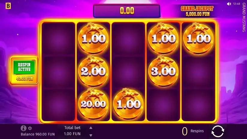 Grand Mustang slot screenshot 5