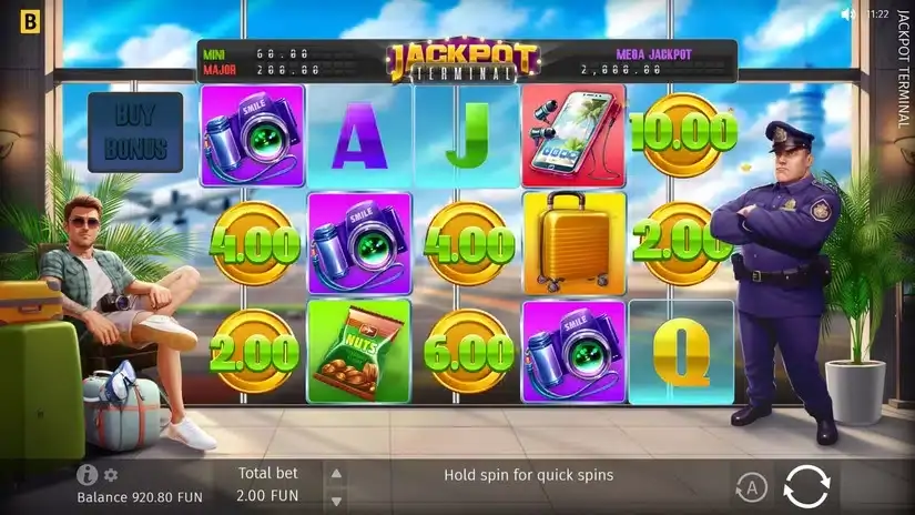 Jackpot Terminal slot screenshot 2