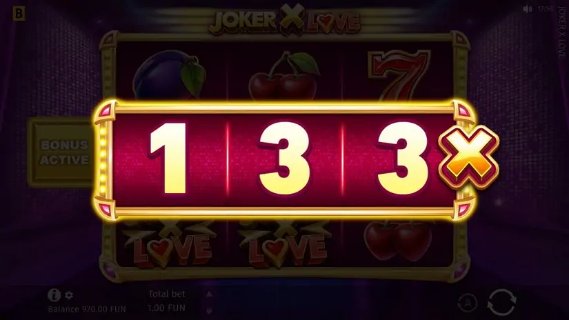 Joker X Love slot screenshot 3