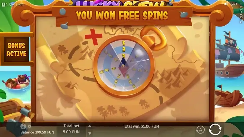 Lucky Crew slot screenshot 4