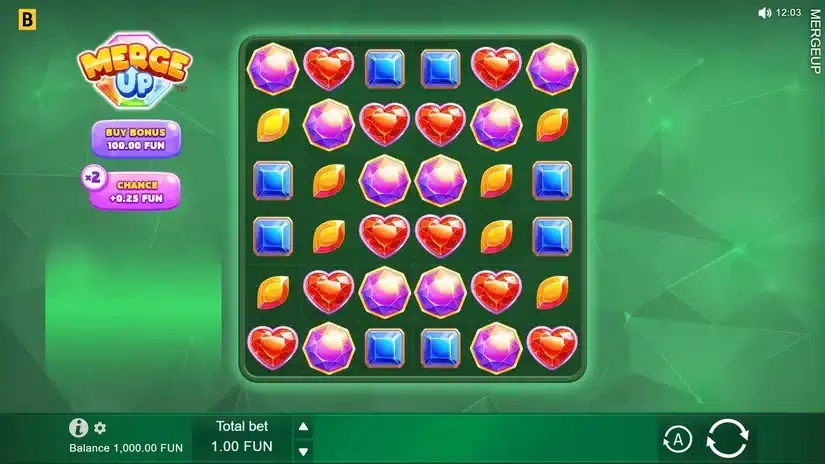 Merge Up slot screenshot 