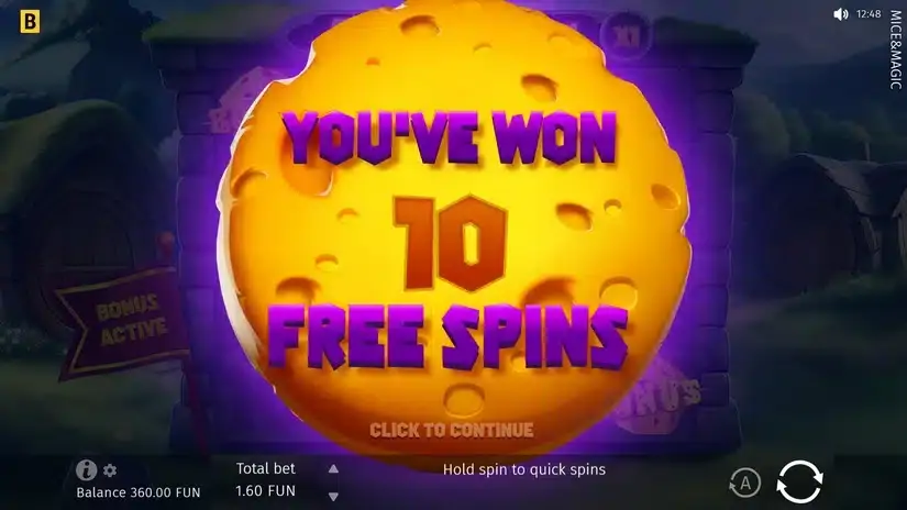 Mice & Magic Wonder Spin slot screenshot 3