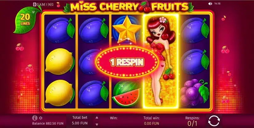 Miss Cherry Fruits slot screenshot 4