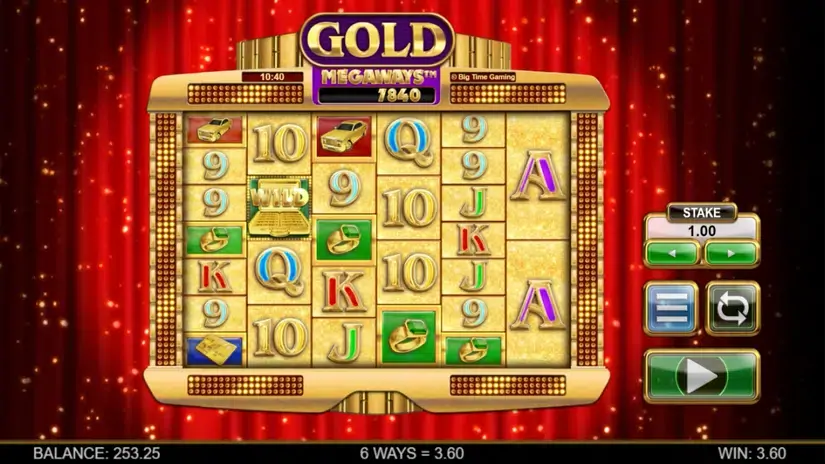Gold Megaways slot screenshot 6