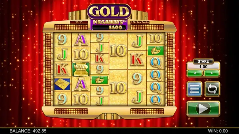 Gold Megaways slot screenshot 10