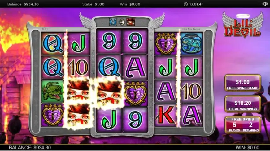 Lil Devil slot screenshot 