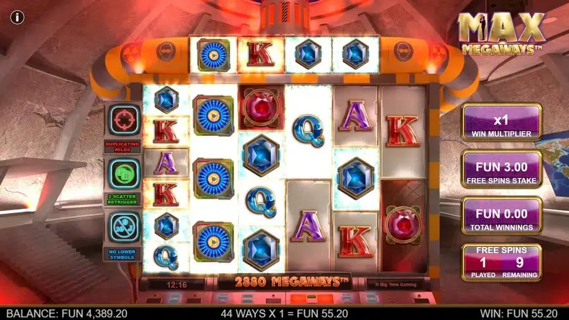Max Megaways slot screenshot 5