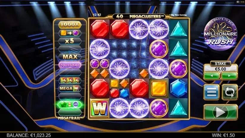 Millionaire Rush slot screenshot 4