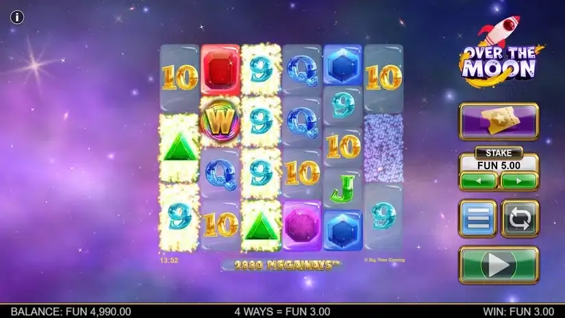 Over the Moon slot screenshot 2