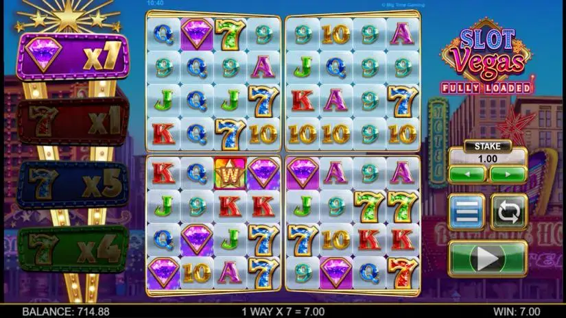 Slot Vegas Fully Loaded slot screenshot 3