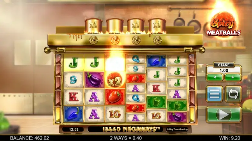 Spicy Meatballs Megaways slot screenshot 6